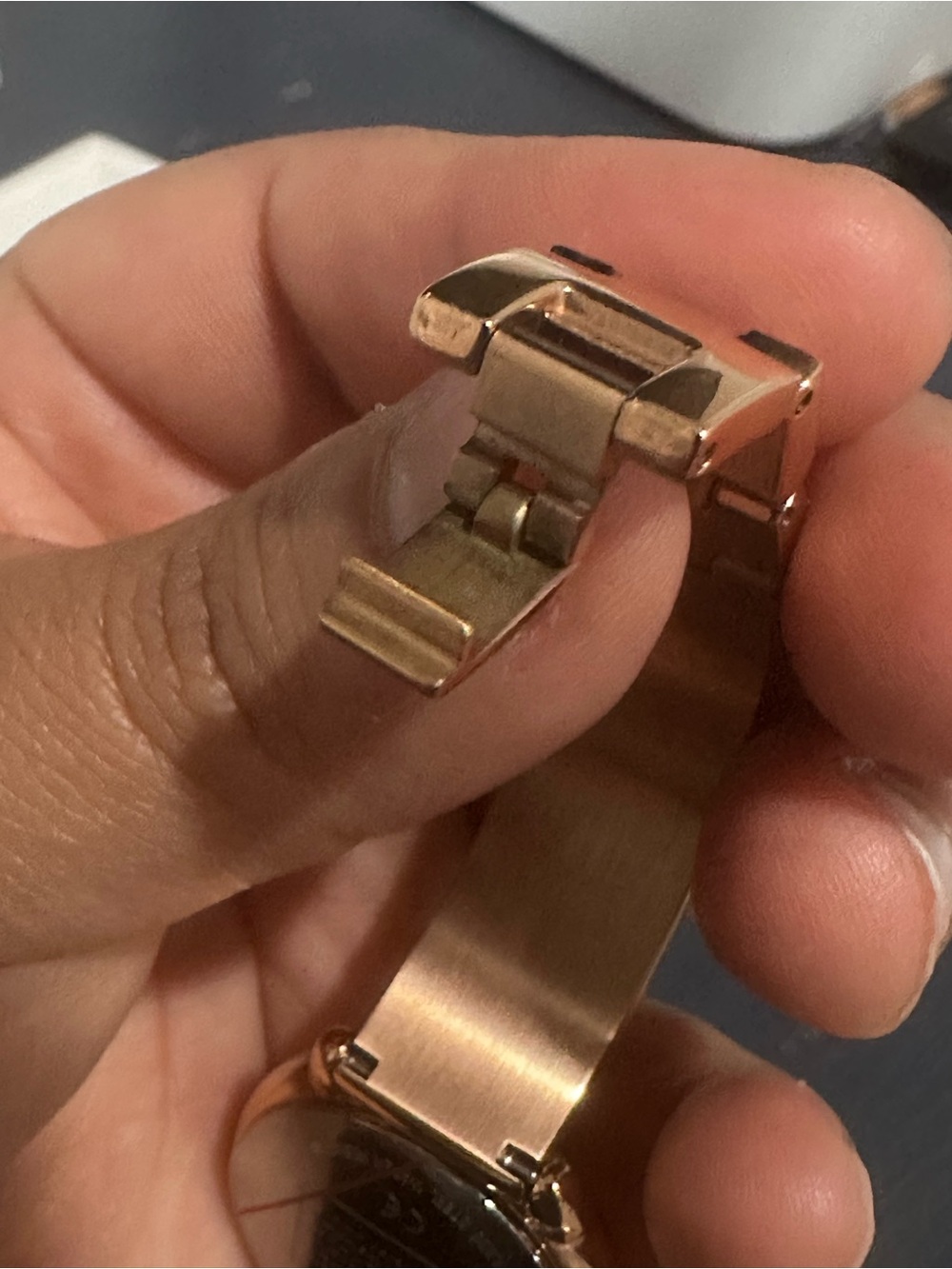 Coach Rose Gold Signature Link Women's Watch - Picture 6 of 7
